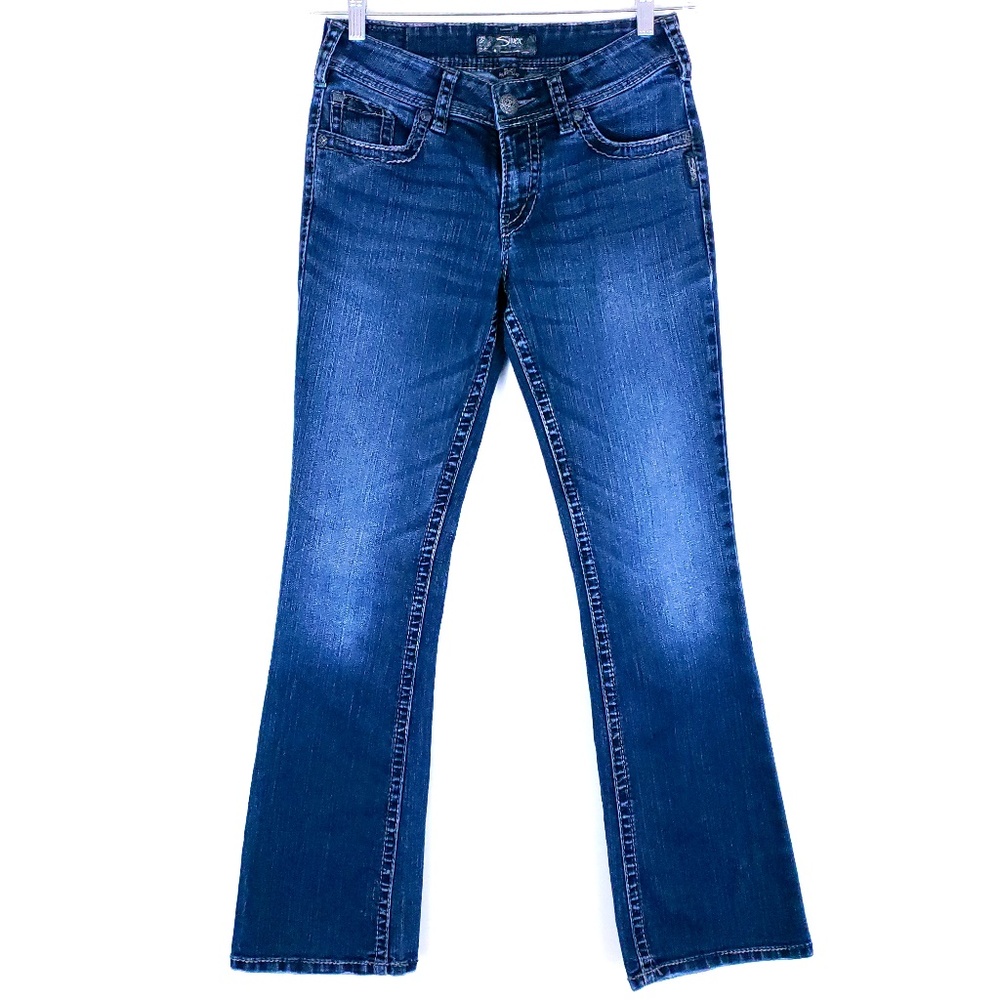 Silver Jeans Suki Surplus Women Jean Low Rise Size W28 (28x32)